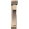 Ekena Millwork Westlake Slat Smooth Bracket w/ Offset Brace, Douglas Fir, 5 1/2"W x 28"D x 28"H BKT0604X28X28WTL06SDF - alternate 4